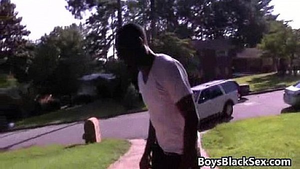 Black Gay Dude Fuck White Skinny Twink Hard In His Tight Ass