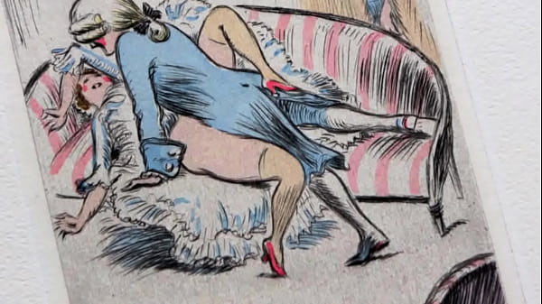 retro erotic drawings  