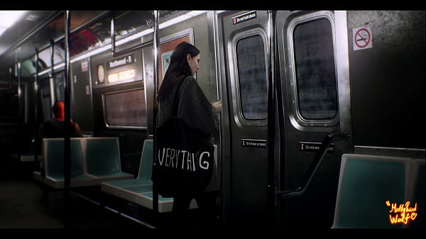 Hot stranger sucked me on subway train for my phone number