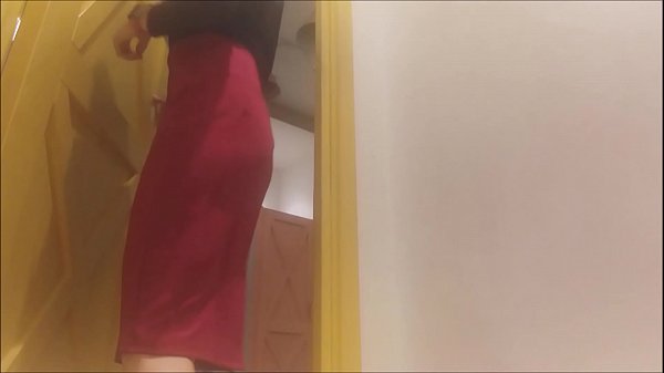 What do the girls do when they are in the fitting rooms?  