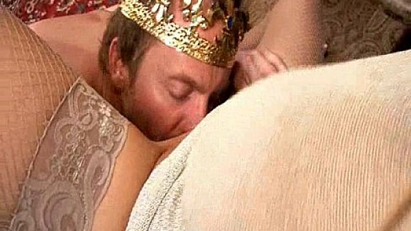 Busty Wife Treats Her Man Like A King For A Day