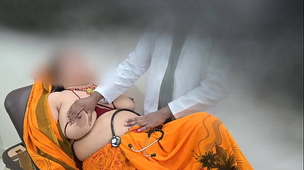 Doctor checking patient and got tempted