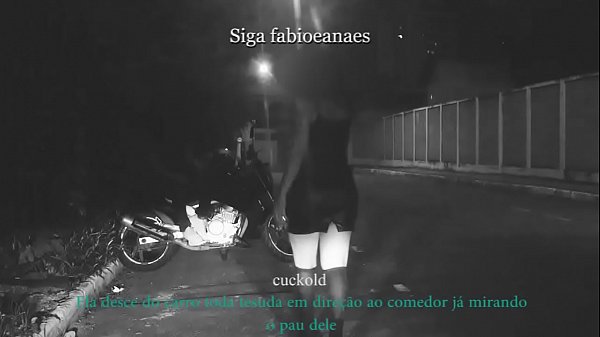 Esposa namorando o amigo do marido em plena rua