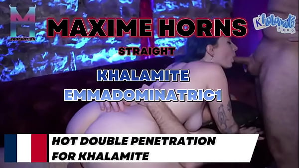 Avec khalamite et Emmadominatric1, on ne fait pas les choses &agrave; moiti&eacute; Sexe hardcore, cumshot explosif, et une sc&egrave;n...