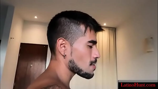 Broke Straight Latino Goes gay for cash 