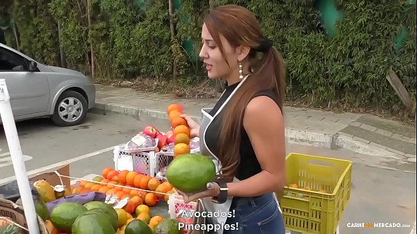 CARNE DEL MERCADO - Big Tits Melissa Lujan Oiled Up For Steamy Fuck 