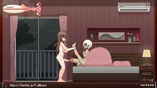 Cumflation pixel animation. Big belly 