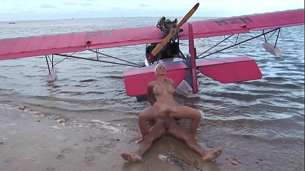Caylian Curtis Fucks A Pilot On A Secluded Island Beach