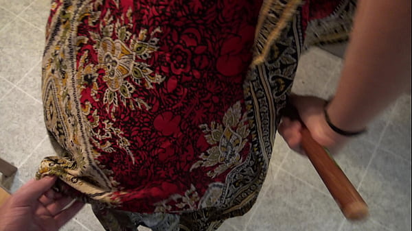 Unfaithful horny muslim maid in Turkey lets his big dick fuck her tight pussy  