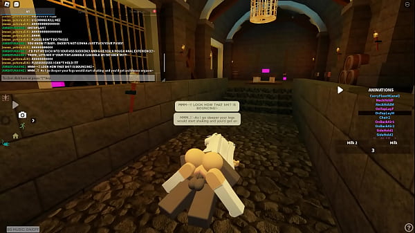 Roblox banging this cheating slut and creampie her 