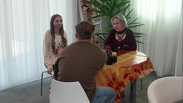 Petite Blonde Before And After Filming BTS - Breezy Bri  