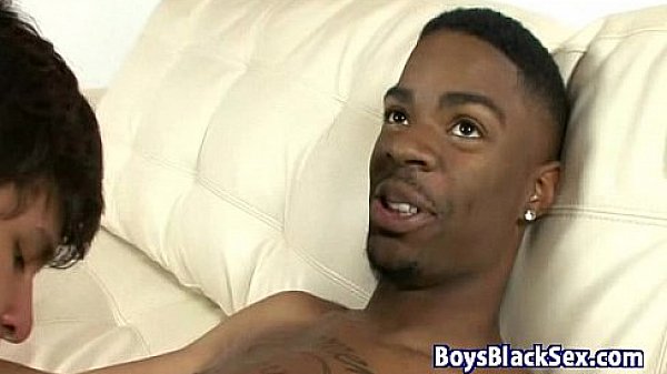 Blacks On Boys - Hardcore Interracial Gay Fuck Video 11