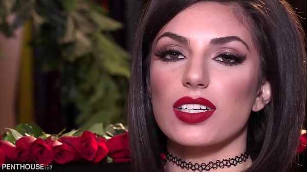 Raven Haired Penthouse Beauty Darcie Dolce unleashes her Gorgeous Big Tits 