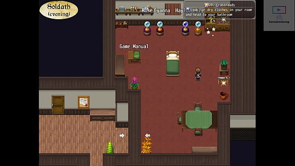 I finally touch my girlfriend's breasts but we are interrupted at the best part...Henteria Chronicles 3 second part: part 3