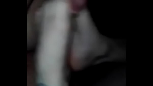 Tattooed feet footjob