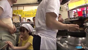 She was working informally at this bakery when her colleagues subsequently slapped her across the face.
