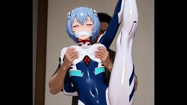Rei Ayanami bounded and gagged  