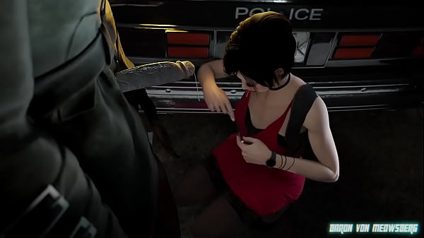 Ada Wong extracts the tyrant's biological fluid