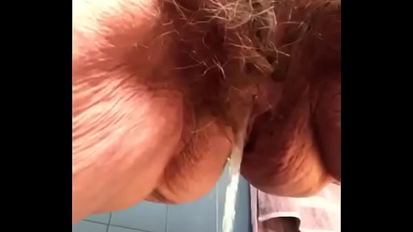 Granny peeing