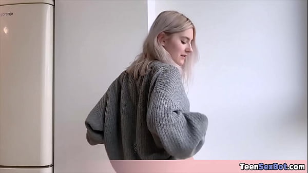 Long legged teenie gets her pussy filled