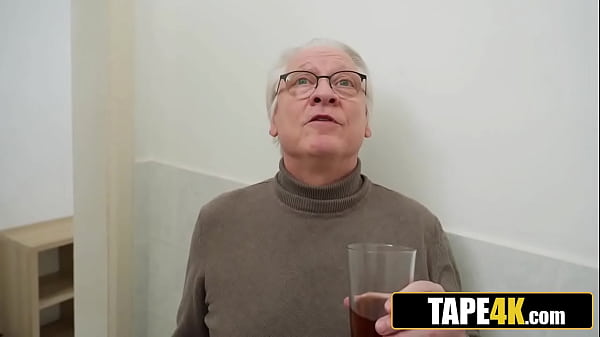 Old Fart Fucking His Son's Petite Hot Kleptomaniac Fianc&eacute;e  