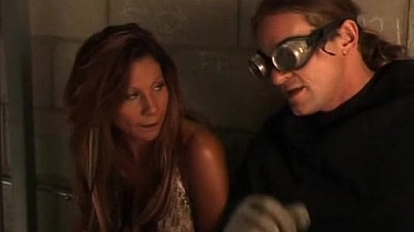 Sexy blonde fucked in jail