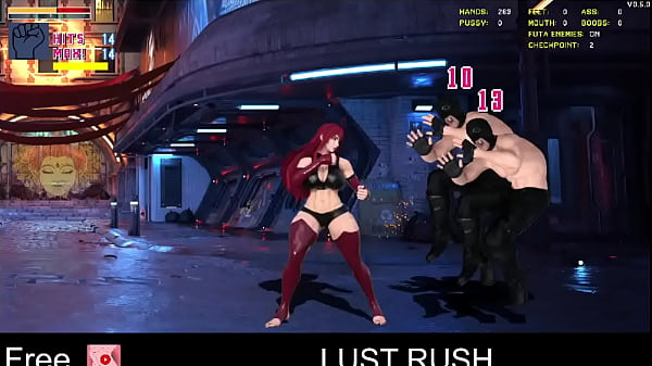 LUST RUSH (free game itchio) Action, Fighting  
