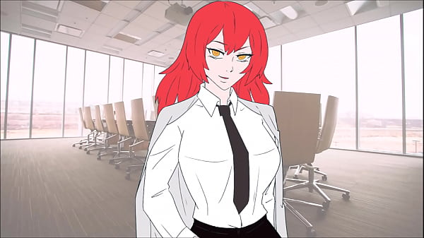 Makima te necesita en el despacho y quiere humillarte. Azotes, CBT, Ball busting.