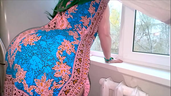 The stepmom bent over and spread her ass so her stepson could enjoy anal sex