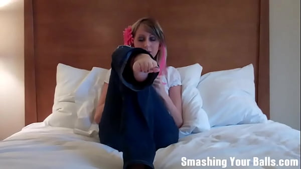 Busting your balls... because I can