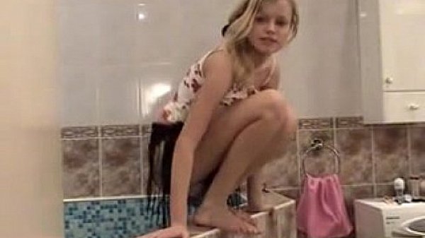 Young small-tits teen get naked on webcam