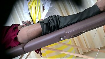 sexy doctor using patient  