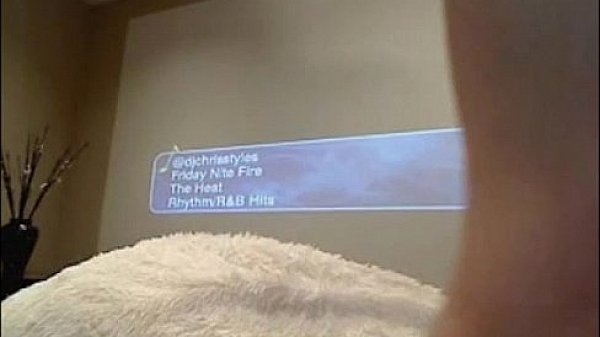 Beautiful girl open legs and masturbates on webcam