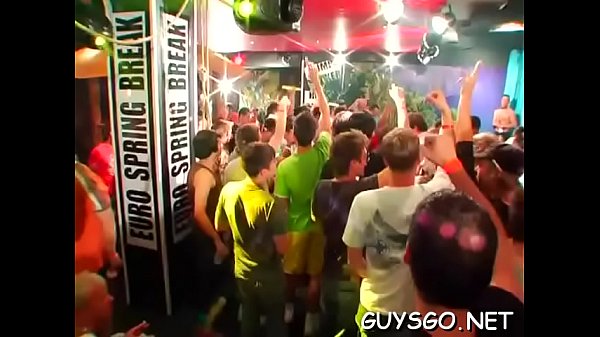 Moist homosexual orgy full of cum