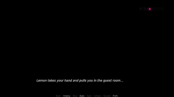 47 - DuskLight Manor - John gives massage to her foot, neck and boobs then they kiss each other