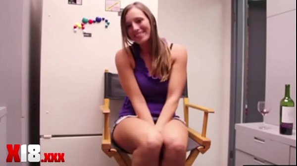 Girl masturbates at home