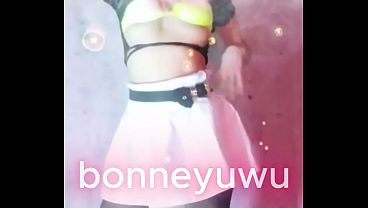 Bonneyuwu - 11:59 baile argentina pollerita blanca
