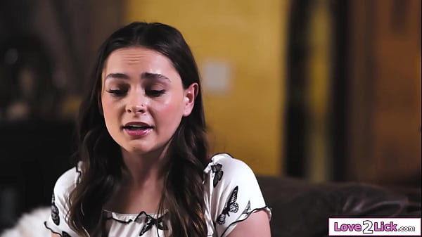 Never thought that Id be sucking my stepmoms boobs.Petite Stepdaughter Aften Opal turns busty milf Christie Stevens on before licking her shaved pussy  