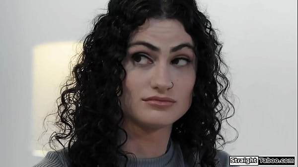 I found out my best friends stepdaughter Lydia Black is a sexworker and she seduces me.I kiss the petite tattooed teen before I lick her wet pussy  