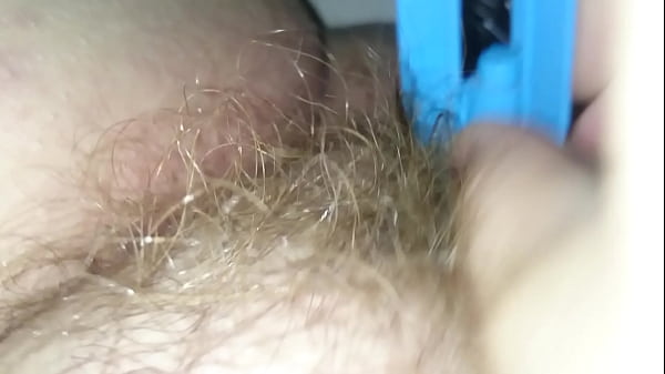 Fucking my wet hairy pussy and ass