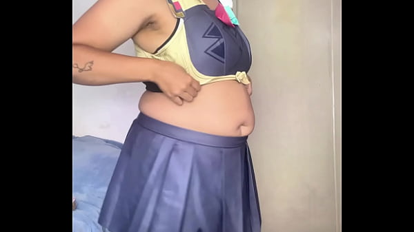 Getting Ready for Cosplay Con - Varesa Genshin Impact