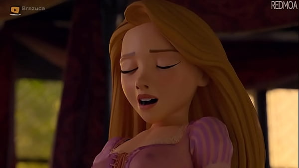 Rapunzel gives amazing blowjob and got fucked in cowgirl position