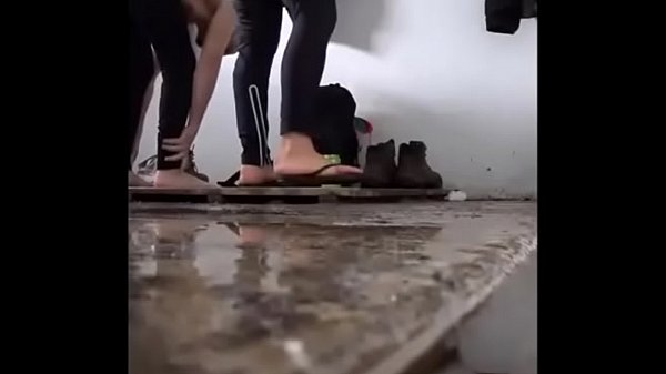 Plump ass, for a swim, spy cam