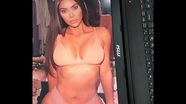 Kim K cumtribute