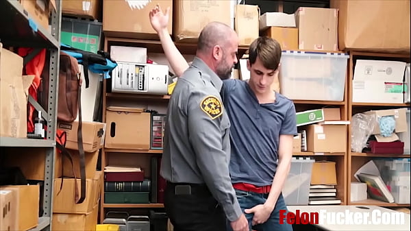 Twink Fucks Old Gay Cop As Punishment