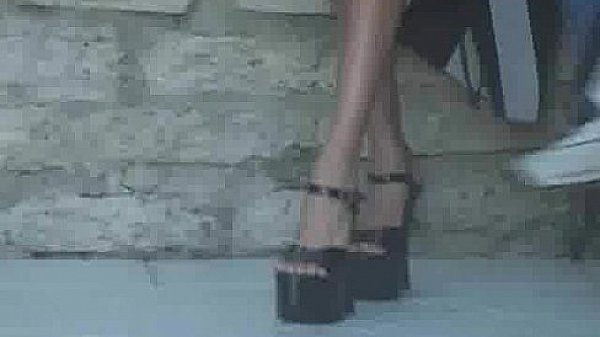 Slim black babe makes both guys cum