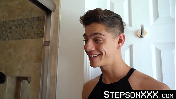 The heat between us intensifies as Benvi, a gay individual, enters the shower, adding an element of excitement to the moment.