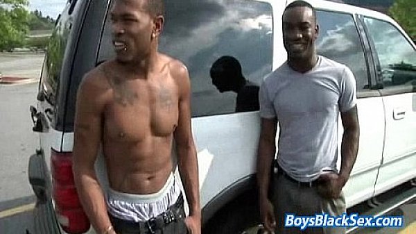 Blacks On Boys - Gay Bareback Hardcore Fuck Video 05 