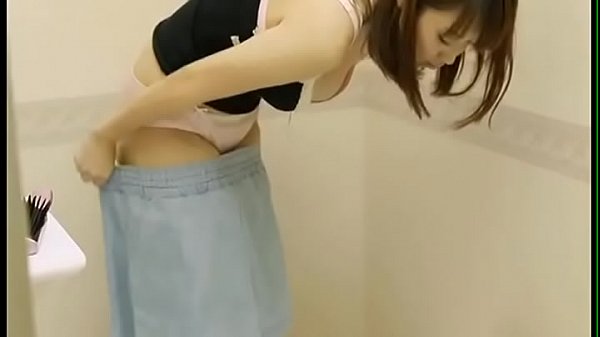 Hot Japanese housewife showing off body wearing sexy underwear