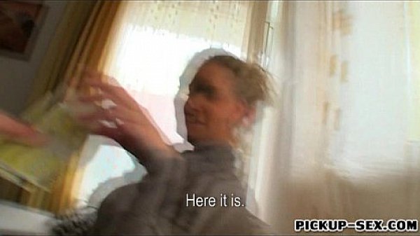 Eurobabe banged by stranger she met in the bus for money